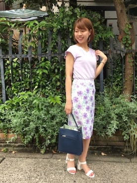 「ミューズ」｜「アイテム（サンダル）」を使った、MEWS REFINED CLOTHES OFFICIALさん（レディース・162cm）の夏コーディネート
