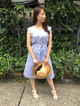 「MEW'S REFINED CLOTHES」｜MEWS REFINED CLOTHES OFFICIALさん（レディース・159cm）の夏コーディネート