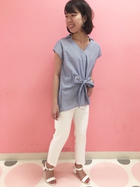 「MEW'S REFINED CLOTHES」｜MEWS REFINED CLOTHES OFFICIALさん（レディース・162cm）の夏コーディネート
