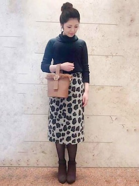 「ミューズ」｜MEWS REFINED CLOTHES OFFICIALさん（レディース・166cm）の冬コーディネート