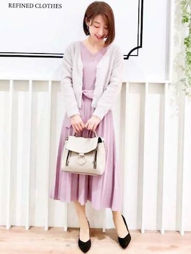 「ミューズ」｜MEWS REFINED CLOTHES OFFICIALさん（レディース・159cm）の冬コーディネート