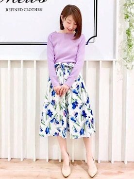 「ミューズ」｜MEWS REFINED CLOTHES OFFICIALさん（レディース・159cm）の冬コーディネート