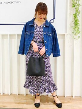 「ミューズ」｜MEWS REFINED CLOTHES OFFICIALさん（レディース・153cm）の春コーディネート