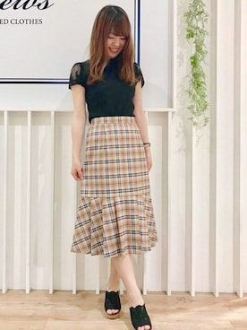 「MEW'S REFINED CLOTHES」｜MEWS REFINED CLOTHES OFFICIALさん（レディース・159cm）の夏コーディネート
