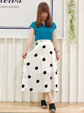 「MEW'S REFINED CLOTHES」｜MEWS REFINED CLOTHES OFFICIALさん（レディース・159cm）の夏コーディネート