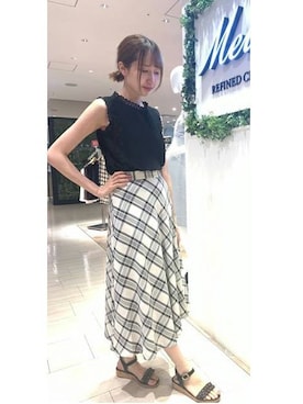 「MEW'S REFINED CLOTHES」｜MEWS REFINED CLOTHES OFFICIALさん（レディース・158cm）の夏コーディネート