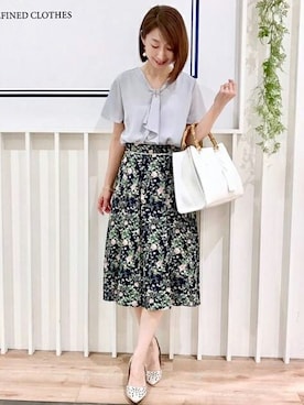「MEW'S REFINED CLOTHES」｜MEWS REFINED CLOTHES OFFICIALさん（レディース・153cm）の夏コーディネート