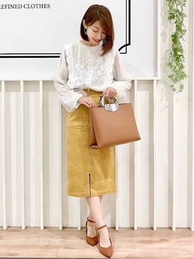「MEW'S REFINED CLOTHES」｜MEWS REFINED CLOTHES OFFICIALさん（レディース・159cm）の秋コーディネート