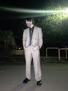 Bibiさん(メンズ・168cm)の冬コーディネート