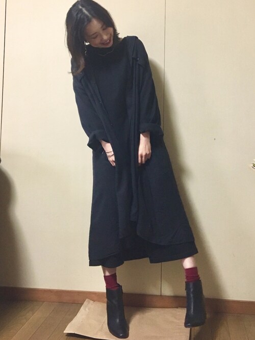 hatsuki使用「koe（Tシャツ風マキシワンピース ●）」的時尚穿搭