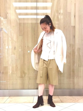 平沼 彩花さん（レディース・161cm）の夏コーディネート