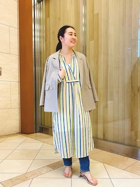 平沼 彩花さん（レディース・161cm）の春コーディネート