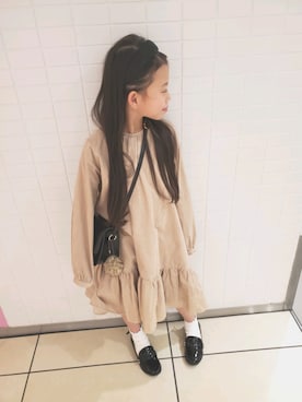 RiiAoさん（キッズ・122cm）の春コーディネート