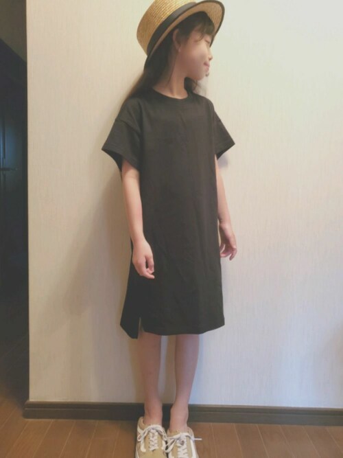 Riiao ユニクロのワンピース ドレスを使ったコーディネート Wear