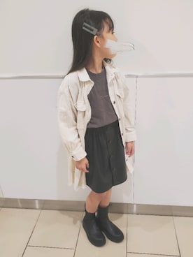 RiiAoさん（キッズ・125cm）の秋コーディネート