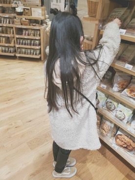 RiiAoさん（キッズ・129cm）の冬コーディネート