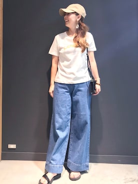 「teva」｜mayu.【GLOBALWORK】さん（レディース・164cm）の夏コーディネート
