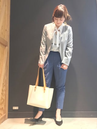 グローバルワーク フランスCARREMAN社製生地 ノーカラースーツ L XL 楽天市場】【SALE／38%OFF】(W)キャリーマンジャケット GLOBAL