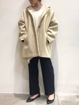 「AMERICAN HOLIC（アメリカンホリック）のアイテム（その他アウター）」を使った、sHiPoさん（レディース・163cm）の冬コーディネート