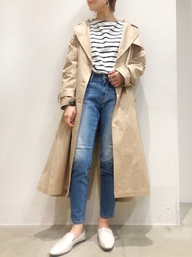 「AMERICAN HOLIC（アメリカンホリック）のアイテム（その他アウター）」を使った、sHiPoさん（レディース・163cm）の冬コーディネート