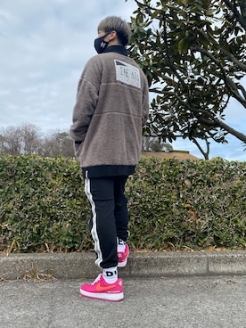 「HUMIS（ヒューミス）のアイテム」を使った、TENさん（メンズ・176cm）の冬コーディネート