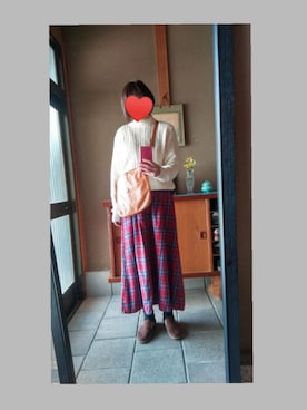「CLEDRAN（クレドラン）のアイテム」を使った、pomさん（レディース・167cm）の春コーディネート