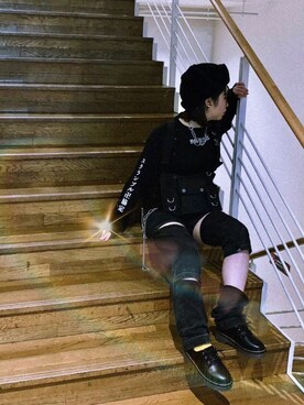 ⛓🦋🖤さんのコーディネート