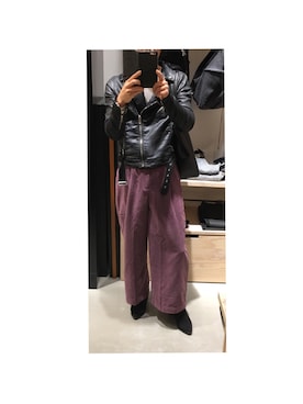 「ARROW（アロー）のアイテム（パンツ）」を使った、おささん（メンズ・168cm）の秋コーディネート