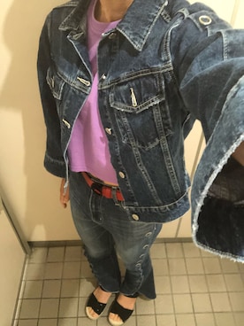 「EVRIS（エヴリス）のアイテム（ジャケット/アウター）」を使った、おささん（メンズ・168cm）の春コーディネート