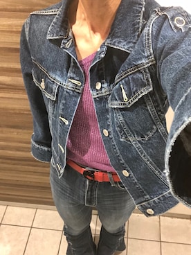 「EVRIS（エヴリス）のアイテム（ジャケット/アウター）」を使った、おささん（メンズ・168cm）の春コーディネート