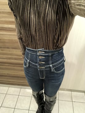 「GYDA（ジェイダ）のアイテム（ブーツ）」を使った、おささん（メンズ・168cm）の冬コーディネート
