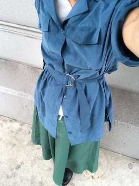 「AZUL by moussy（アズールバイマウジー）のアイテム（ブーツ）」を使った、おささん（メンズ・168cm）の夏コーディネート