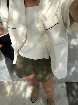 「EVRIS（エヴリス）のアイテム」を使った、おささん（メンズ・168cm）の夏コーディネート