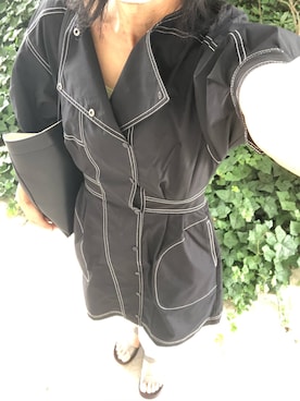 「SLY（スライ）のアイテム（ワンピース/ドレス）」を使った、おささん（メンズ・168cm）の夏コーディネート