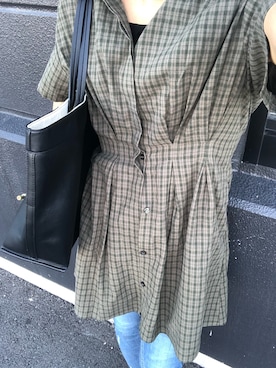 「MOUSSY（マウジー）のアイテム（ワンピース/ドレス）」を使った、おささん（メンズ・168cm）の夏コーディネート