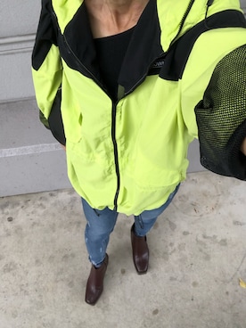 「AZUL by moussy（アズールバイマウジー）のアイテム（ブーツ）」を使った、おささん（メンズ・168cm）の秋コーディネート