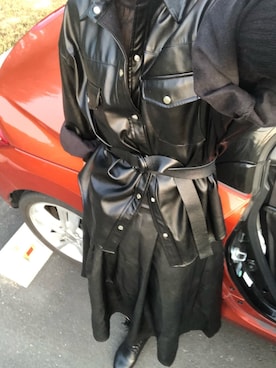 「AZUL by moussy（アズールバイマウジー）のアイテム（スカート）」を使った、おささん（メンズ・168cm）の秋コーディネート