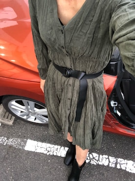 「AZUL by moussy（アズールバイマウジー）のアイテム（ブーツ）」を使った、おささん（メンズ・168cm）の秋コーディネート