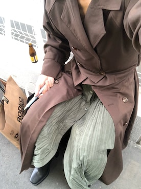 「AZUL by moussy（アズールバイマウジー）のアイテム（ブーツ）」を使った、おささん（メンズ・168cm）の秋コーディネート