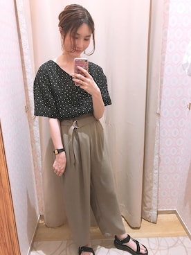 mizukiさん（レディース・160cm）の春コーディネート