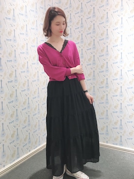 mizukiさん（レディース・160cm）の夏コーディネート