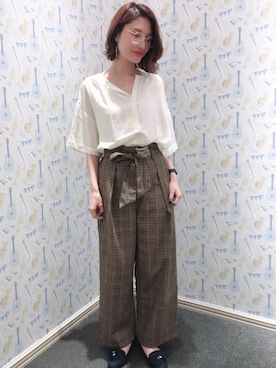 mizukiさん（レディース・160cm）の夏コーディネート