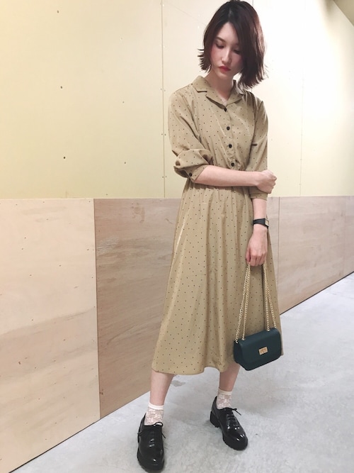 Mizuki Earth Music Ecology Earth Music Ecologyのワンピースを使ったコーディネート Wear