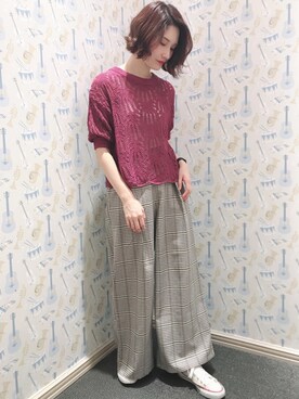 mizukiさん（レディース・160cm）の夏コーディネート