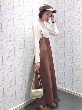 mizukiさん（レディース・160cm）の秋コーディネート