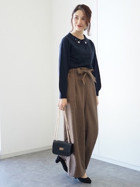 mizukiさん（レディース・160cm）の冬コーディネート