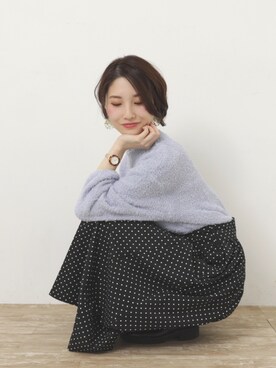 mizukiさん（レディース・160cm）の冬コーディネート