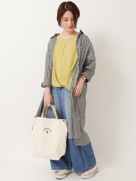 mizukiさん（レディース・160cm）の春コーディネート