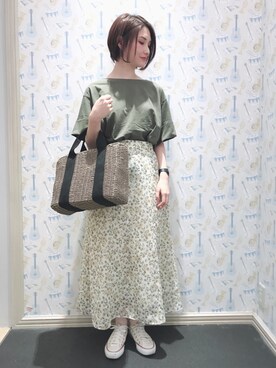 mizukiさん（レディース・160cm）の春コーディネート