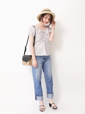 mizukiさん（レディース・160cm）の春コーディネート